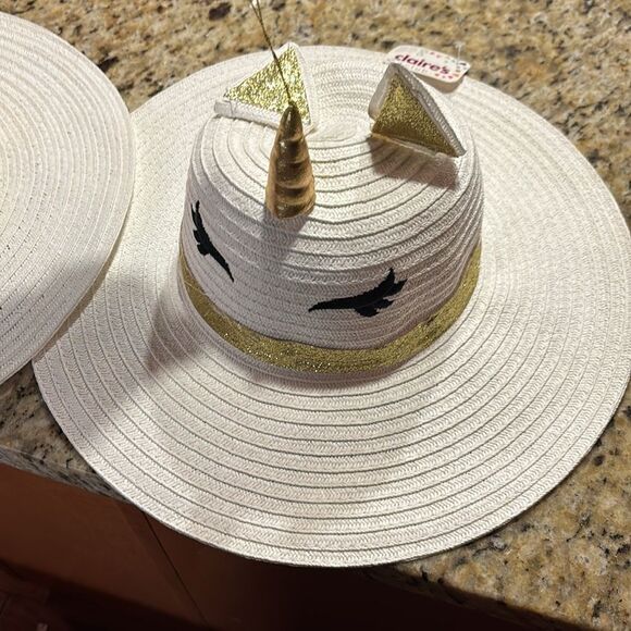 NWT Claire unicorn 🦄 sun hats - Picture 3 of 11